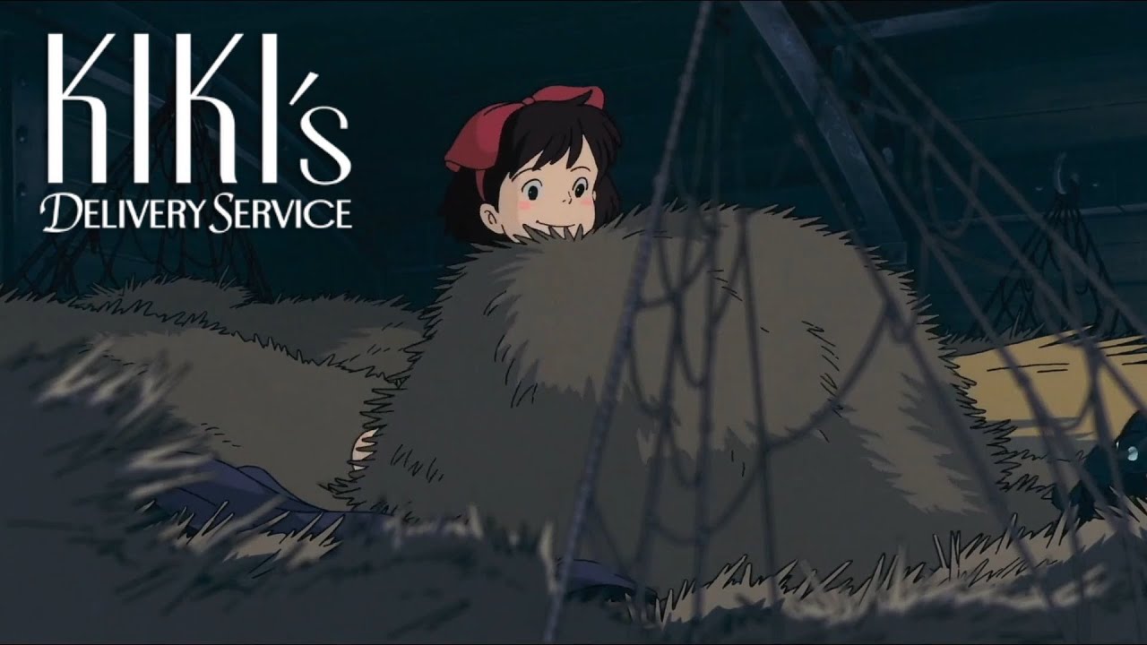 Travel As A WITCH Vagabond | Train & Rain Sounds | Kiki's Delivery Service Ambience