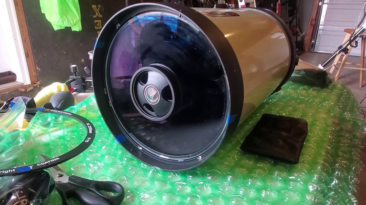 Remove and Clean Celestron Edge HD SCT Corrector