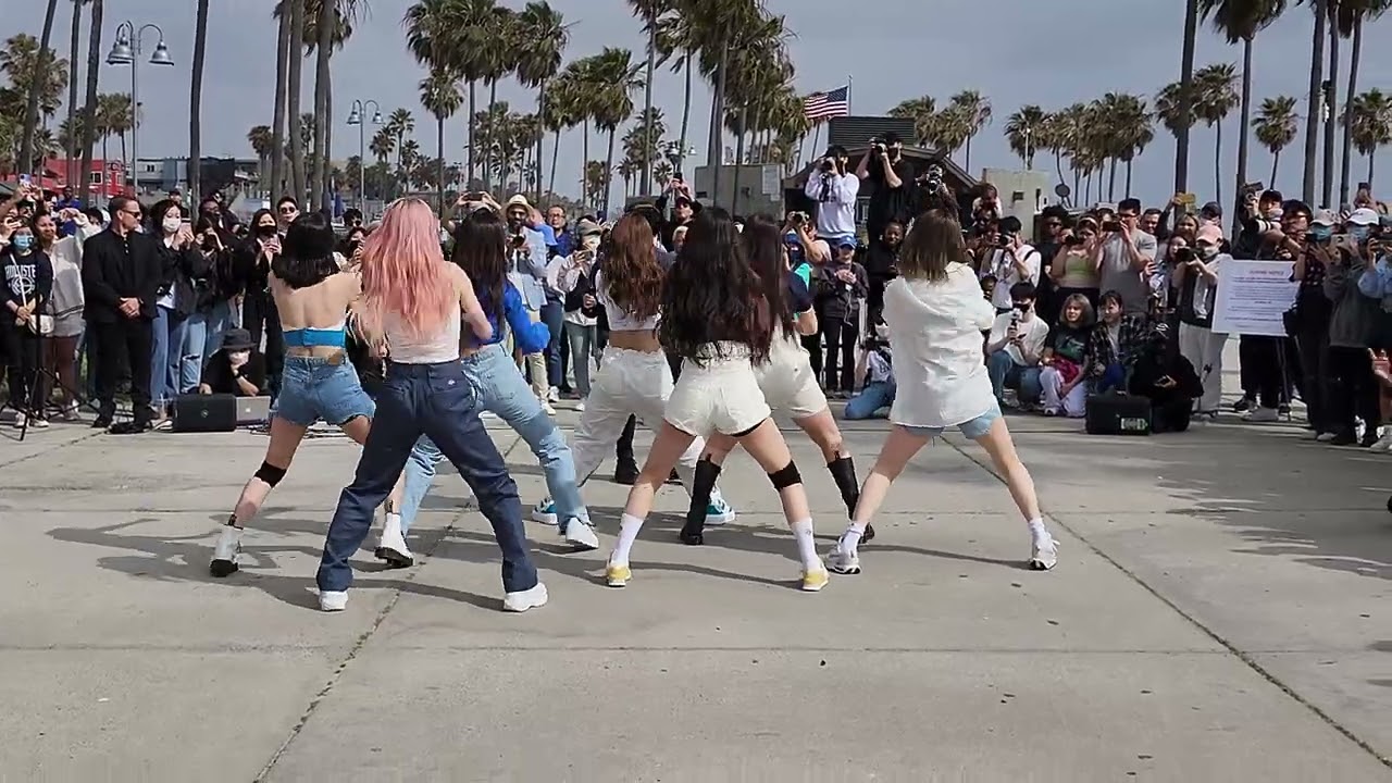 NMIXX (엔믹스) - TANK (占) @ Venice Beach 05.23.22