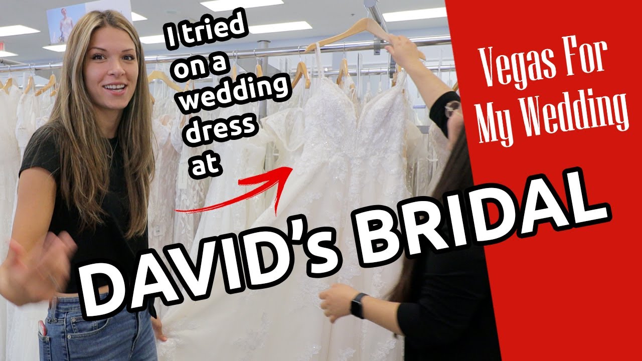 David's Bridal Wedding Dress Shopping