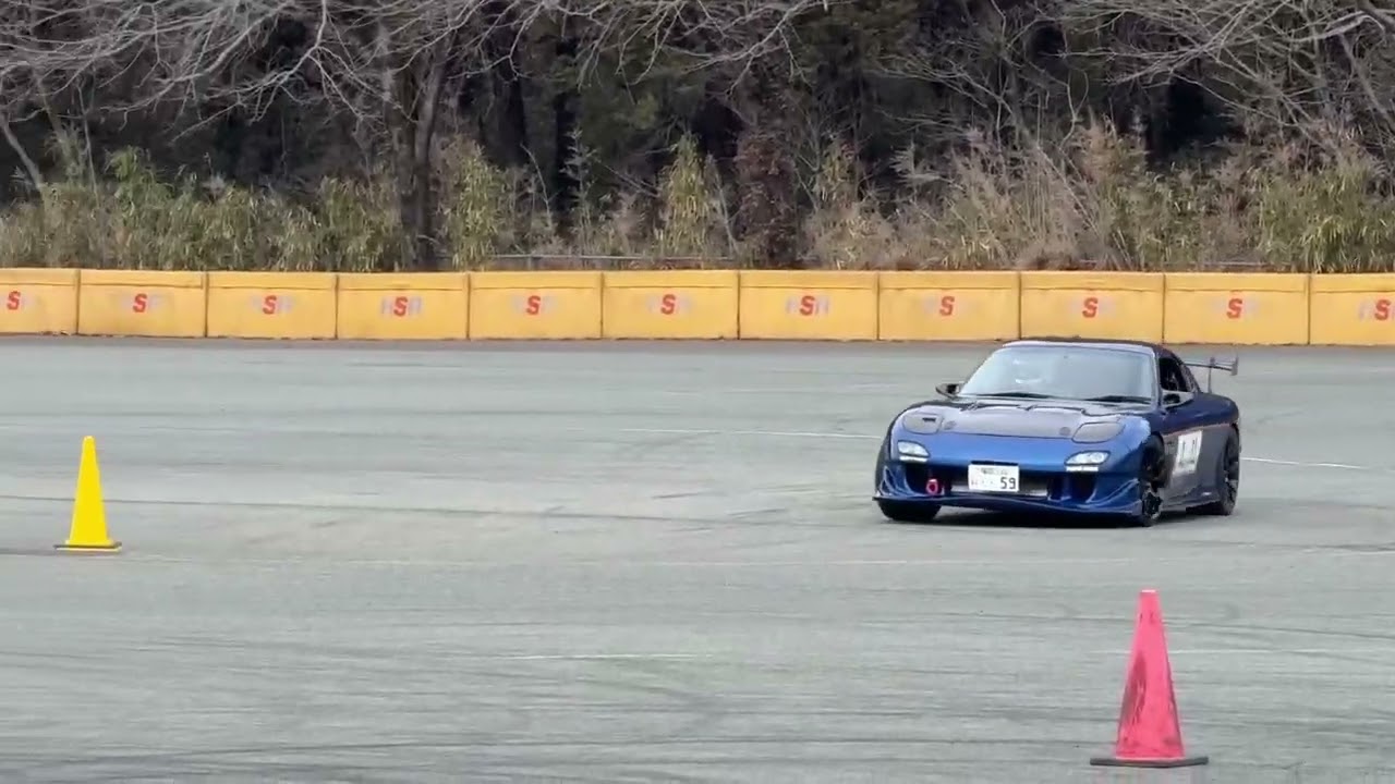 2026/2/4 TCF⇔C&Cジムカーナ合同練習会AMの部🚗FD3S RX-7