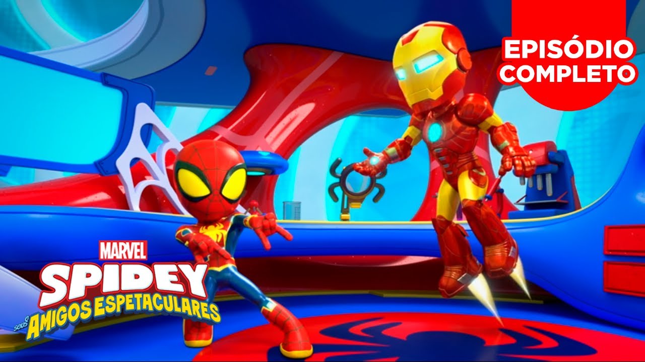 Homem de Ferro e a Equipe Aranha no Espaço! | Episódio Completo | Spidey e Seus Amigos Espetaculares