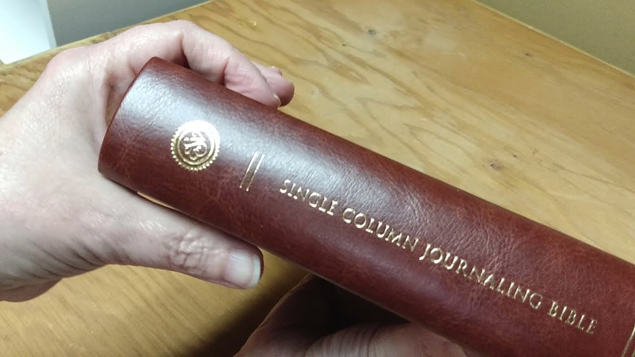 ESV Single Column Journaling Bible #Crossway #Biblegiveaway
