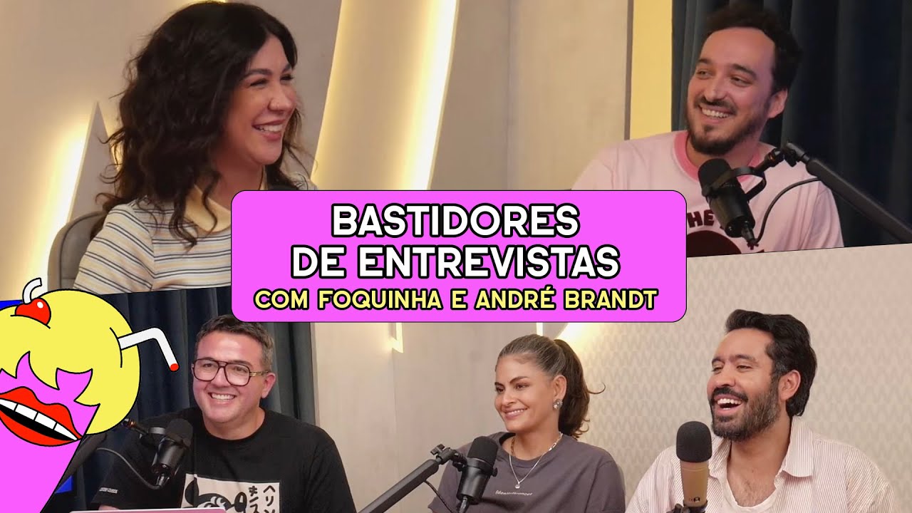 BASTIDORES DE ENTREVISTAS com Foquinha e Andr&eacute; Brandt (Donos da Raz&atilde;o) - #668