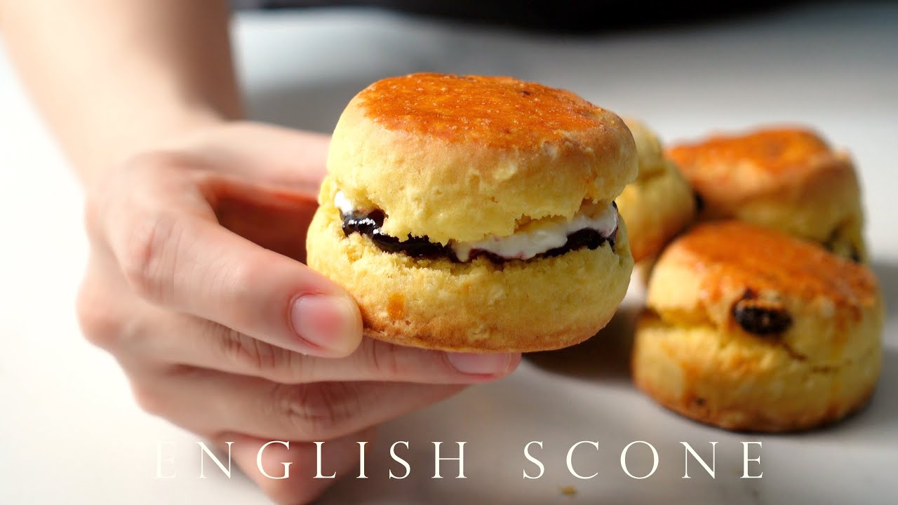 Как приготовить королевские лепешки┃Raisin English Scones
