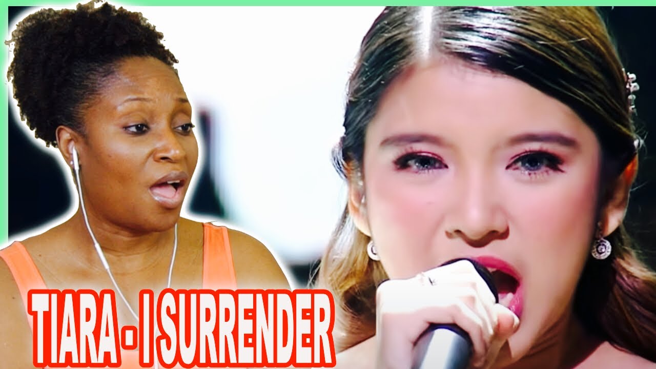 TIARA - I SURRENDER (Celine Dion) -  РЕАКЦИЯ  Indonesian Idol 2020