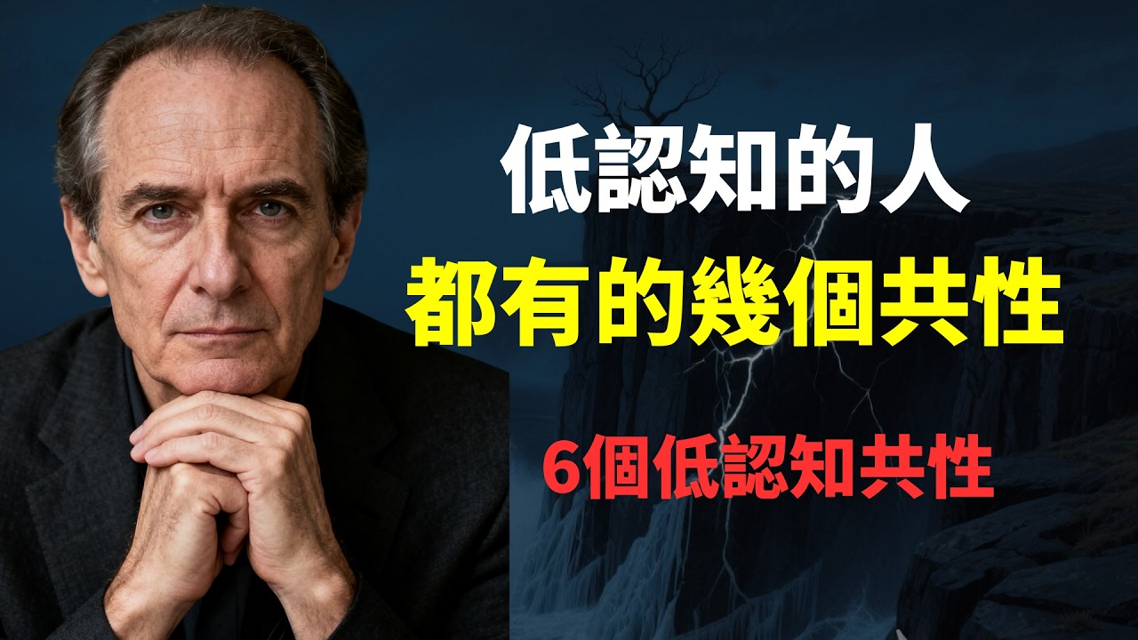 低認知的人都有的幾個共性，6個低認知共性