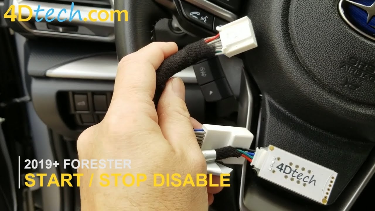 Subaru Forester / Crosstrek ОТКЛЮЧИТЕ функцию автоматического запуска/остановки двигателя — ВКЛЮЧ...