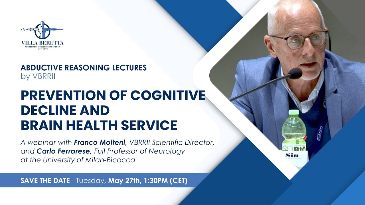 Prevention of cognitive decline and Brain Health Service - Abductive Reasoning Lectures by VBRRII