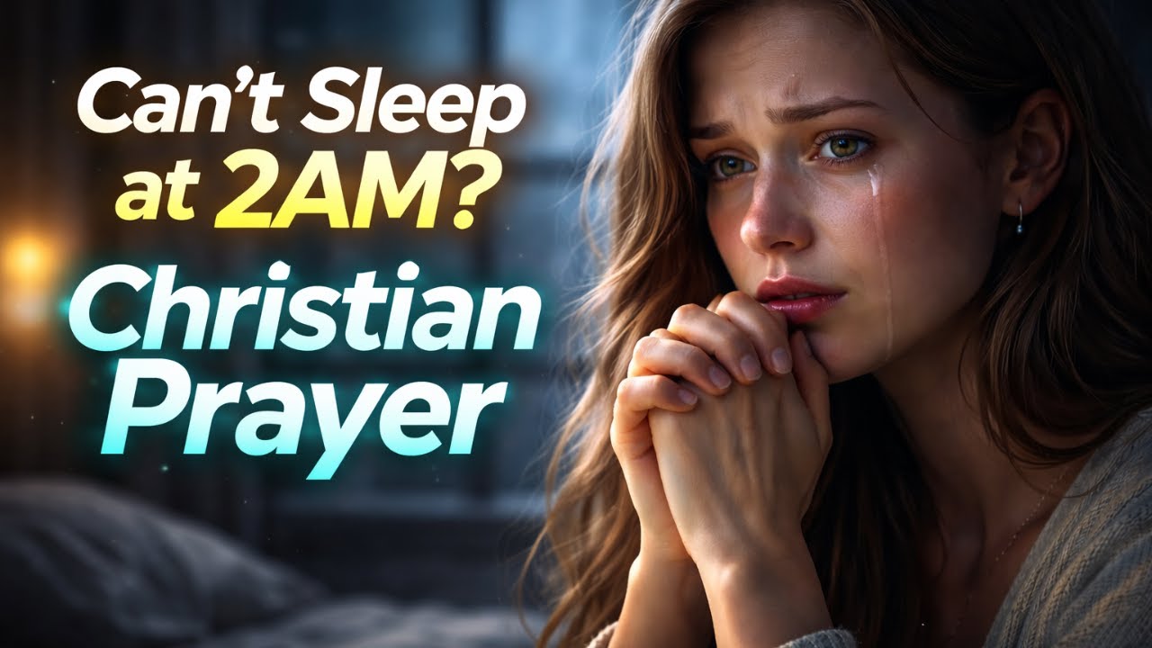 Can’t Sleep at 2AM? This Christian Prayer Brings Peace | Night Worship for Anxiety