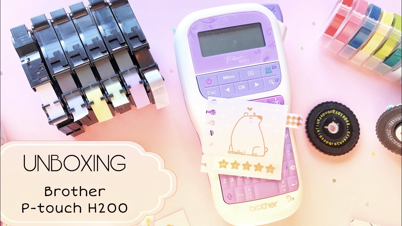 ✨ ¡UNBOXING BROTHER P-TOUCH H200! ✨ & más ¿que etiquetadora es la mejor? Lo vemos 🤓