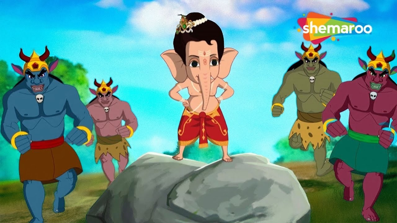 क्या गणेश इतने सारे राक्षसों को मार सकते हैं? | Bal Ganesh And Super Hero 31
