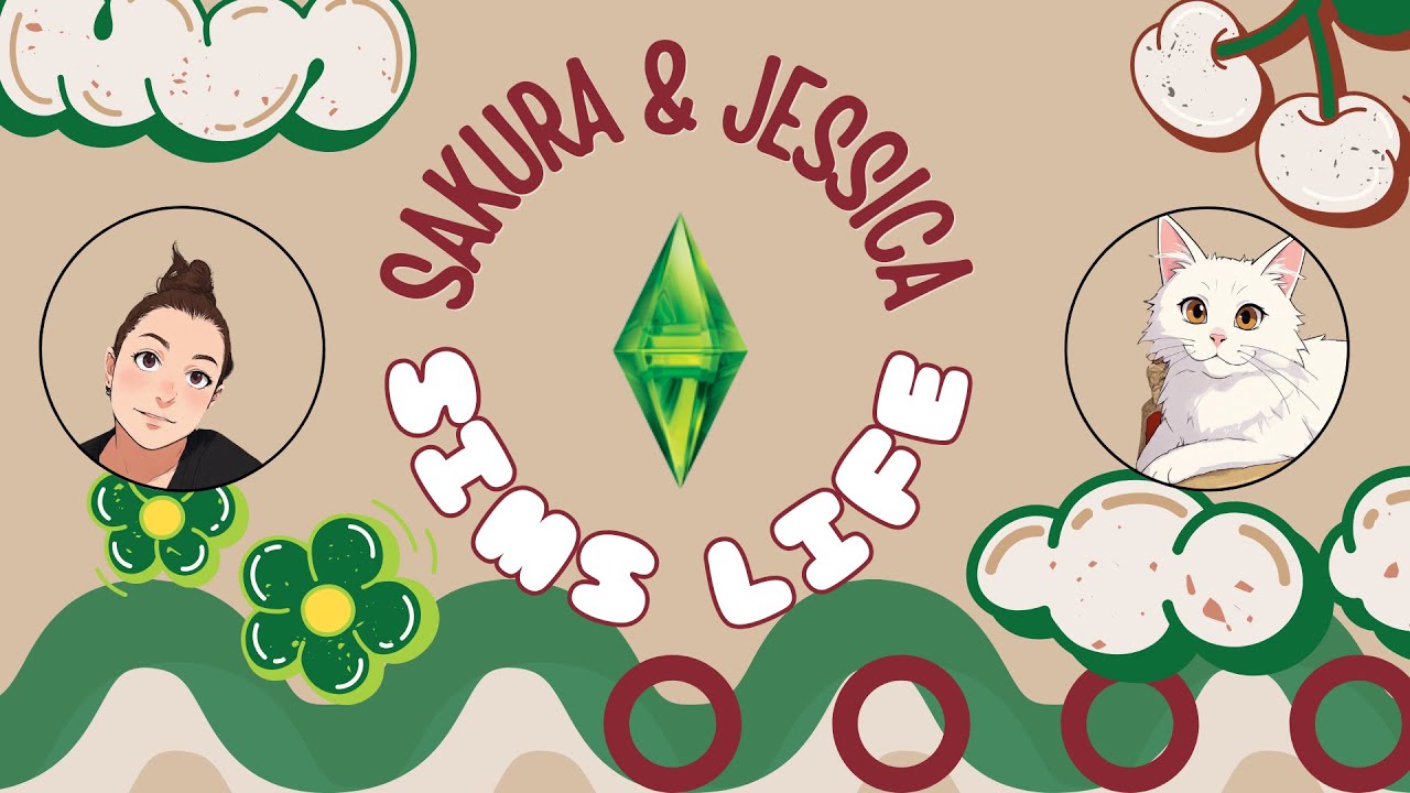 Ep 1-Sakura & Jessica'sims life -THE SIMS 4 - Une vidéo comme à la maison