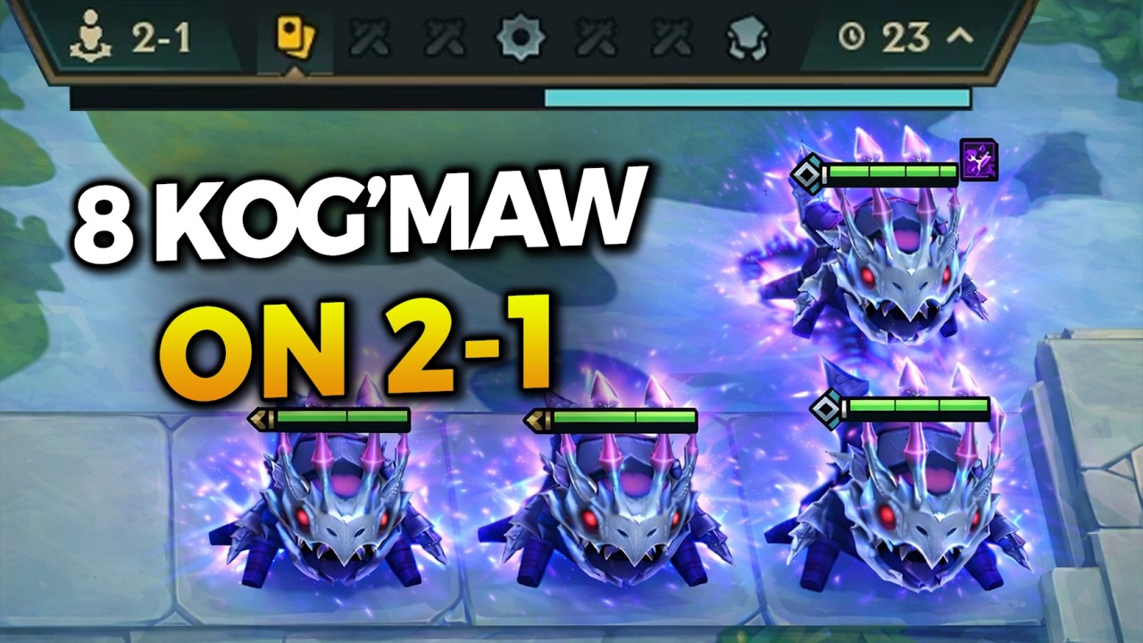 I GOT 8 KOG'MAW ON 2-1. HERE IS HOW I USED IT TO WINOUT | TFT Set 16