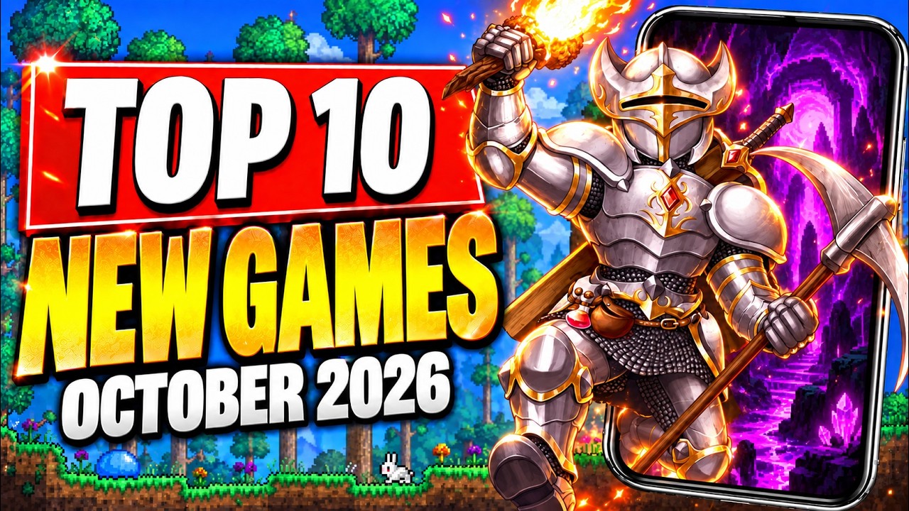 ТОП-10 новых мобильных игр октября 2026 на iOS и Android