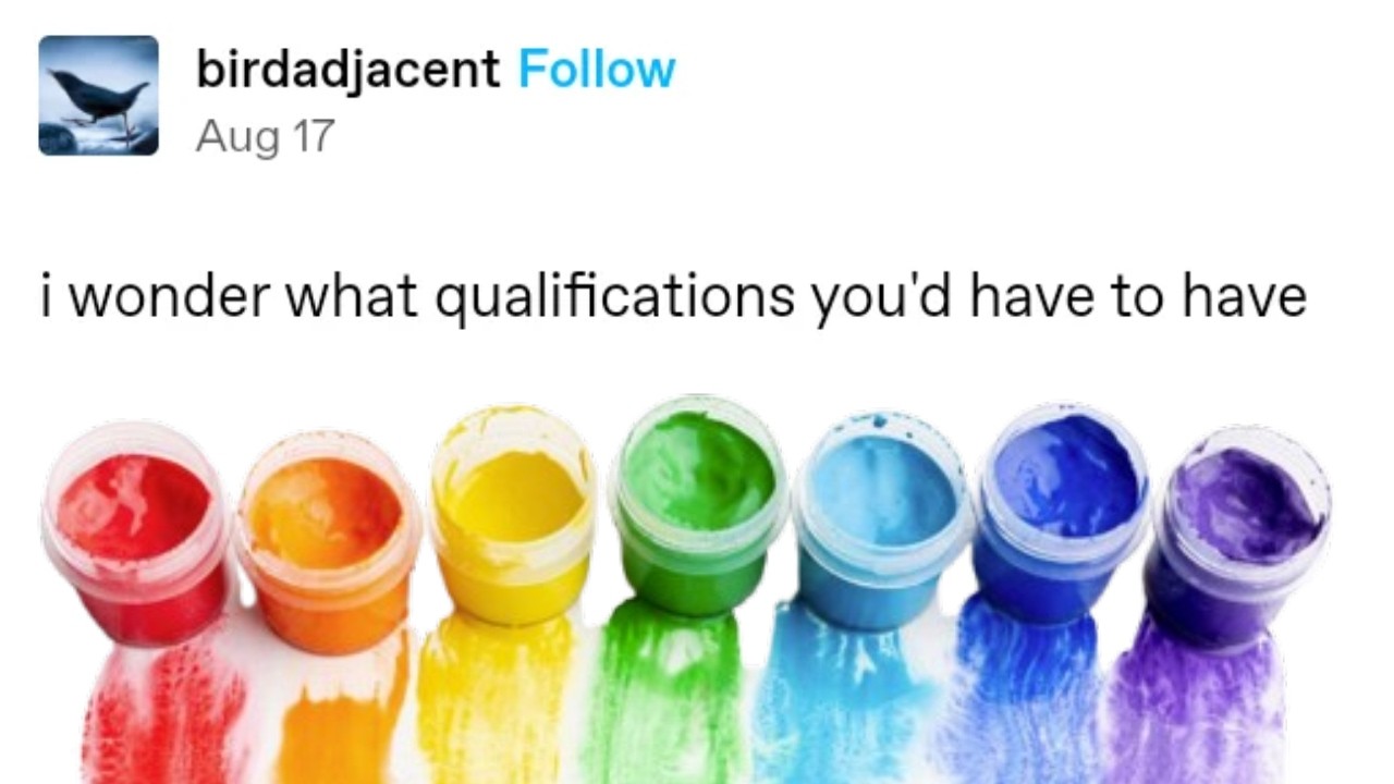 The guy who names the paint colours
