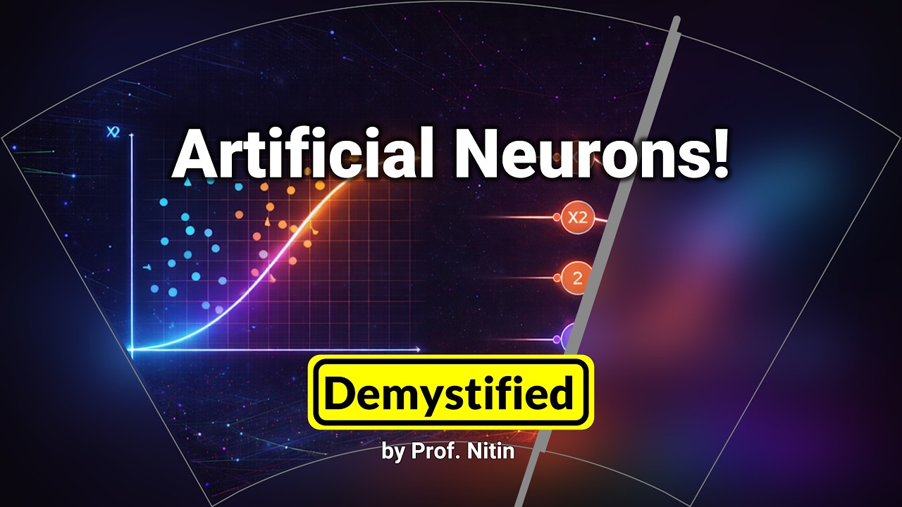 Artificial Neuron Explained: From Linear Regression to Logistic Regression