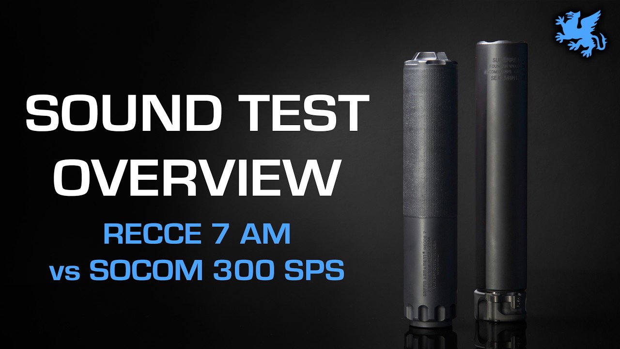 Recce 7 AM vs SureFire® SOCOM300 SPS® | Sound Test Comparison