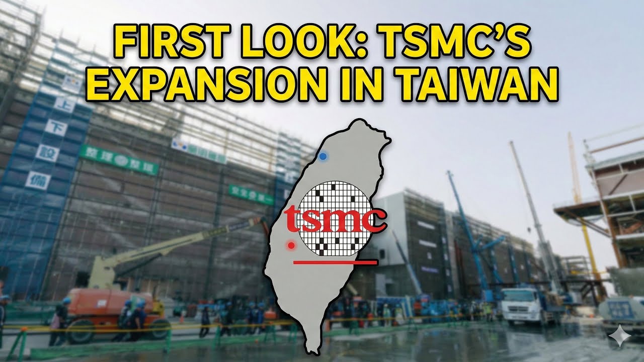 Первые впечатления от расширения производства TSMC в Цзяи.