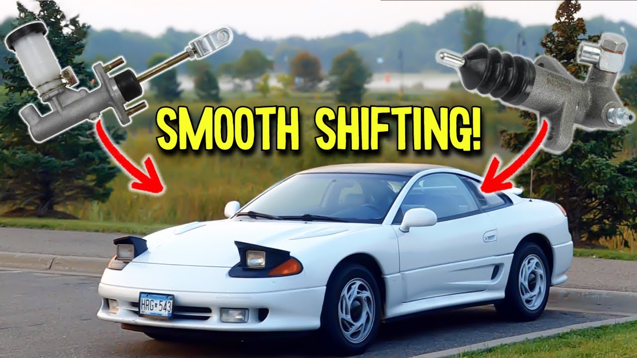 Dodge Stealth / 3000GT Clutch Master and Slave Cylinder Replacement DIY