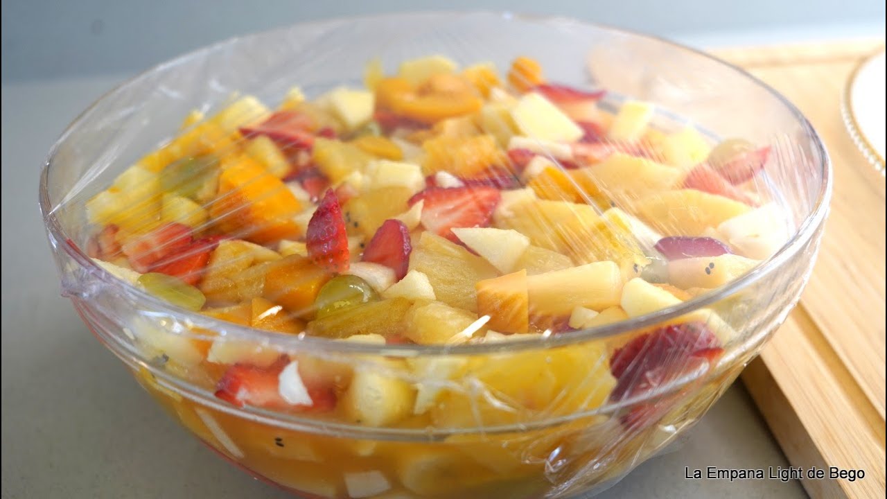 Macedonia de Frutas con Trucos para que la fruta no se oxide y aguante más tiempo