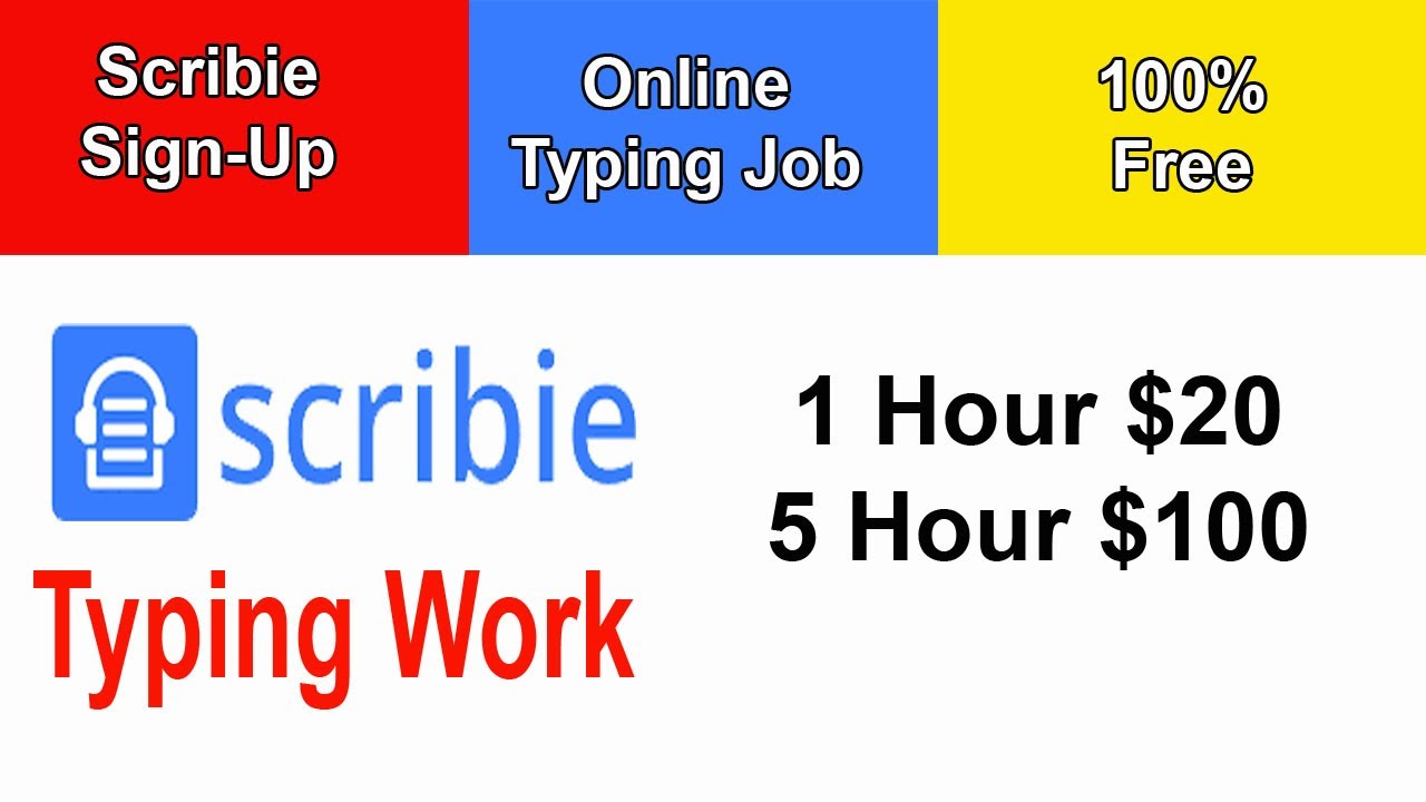 Scribie Review | Typing Work Review | Online Typing Jobs | Easy Typing Job