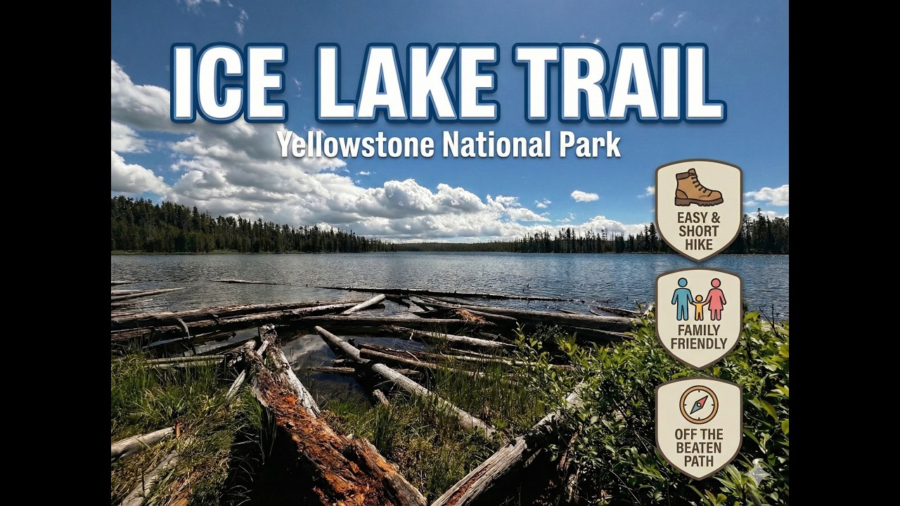Маршрут Ice Lake Trail в Йеллоустоне: информация о походе в режиме реального времени, описание ма...