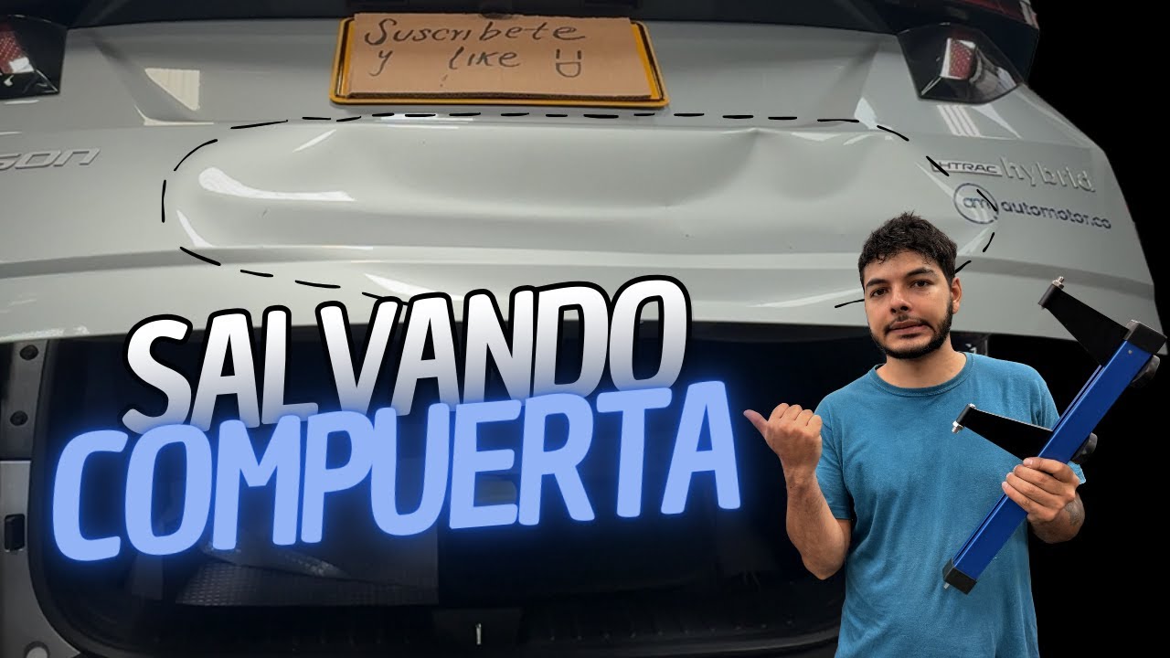 ¿SE PUEDE ARREGLAR ESTO SIN PINTAR? | Reparación sin Dañar la Pintura (PDR)