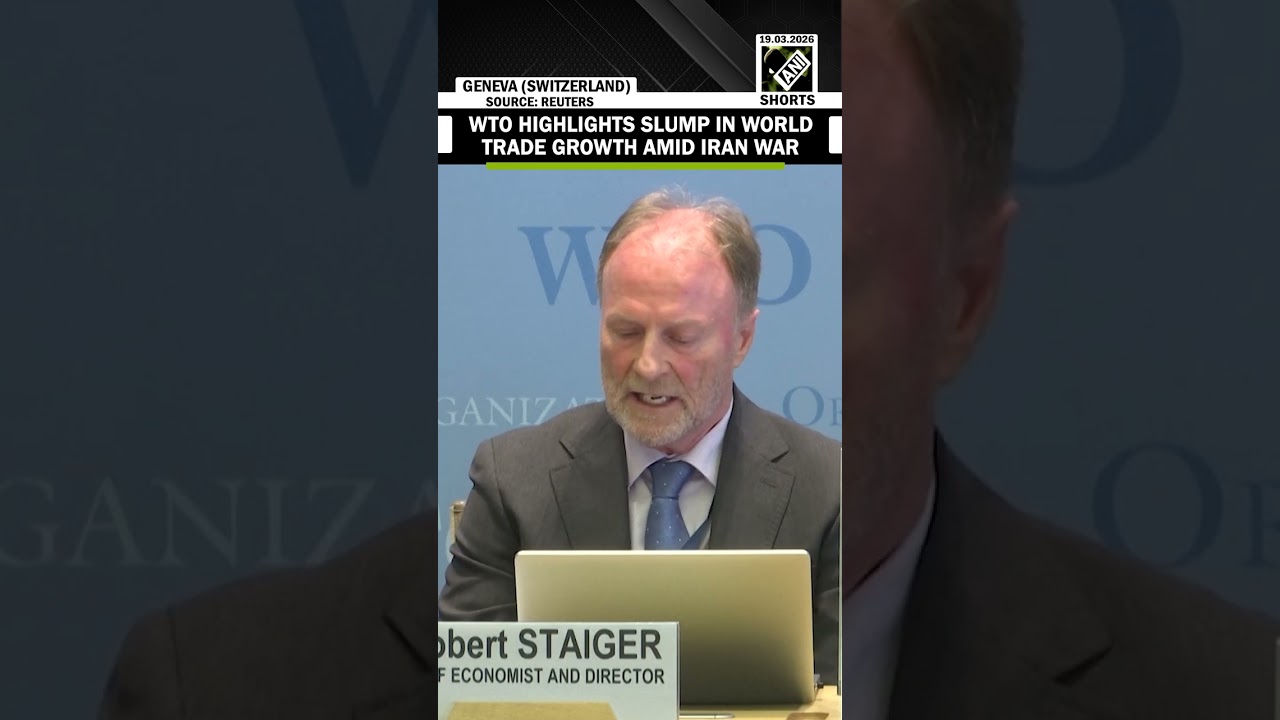 WTO Chief Economist Robert Staiger highlights slump in world trade growth amid Iran war