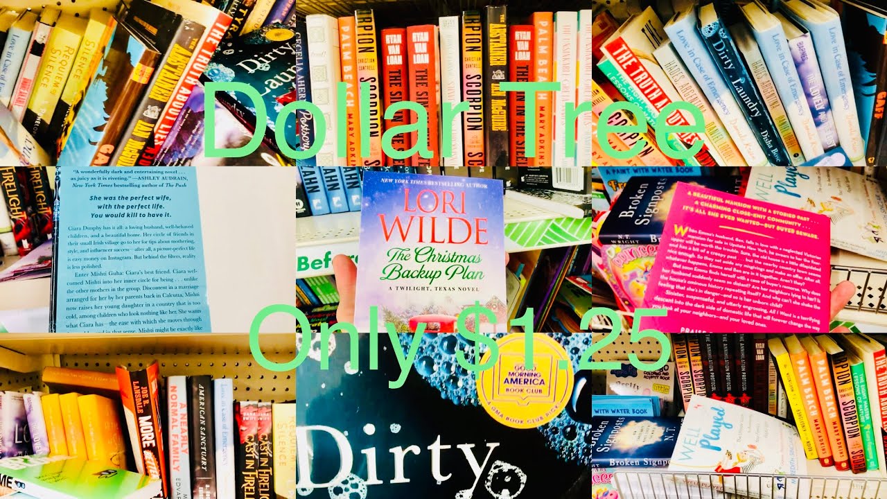 Let's check out the books at Dollar Tree come shop with me
