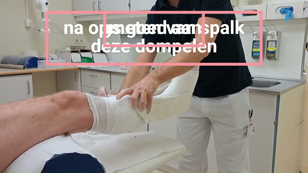 Onderbeen gips mineraal gips (kalk)