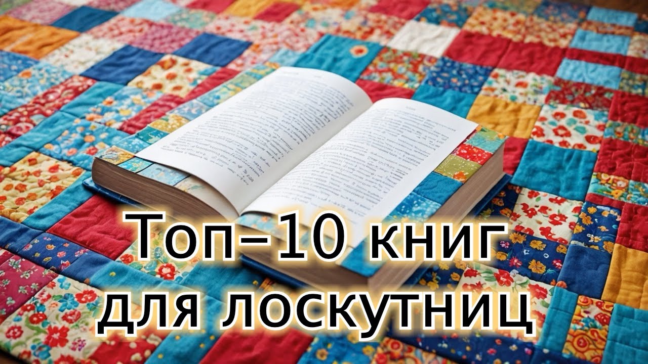 Топ-10 книг для лоскутниц. Лоскутный клуб 2.0. 06/06/24