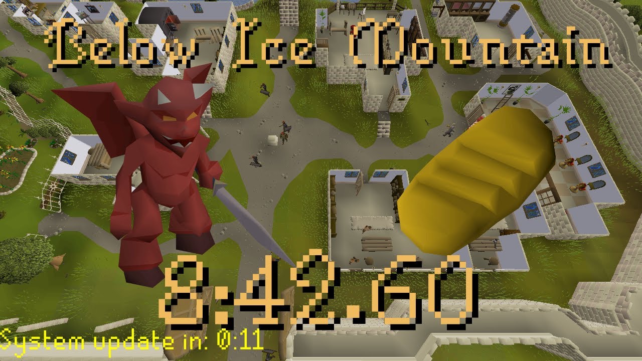 [OSRS WR] Below Ice Mountain - 8:42.60