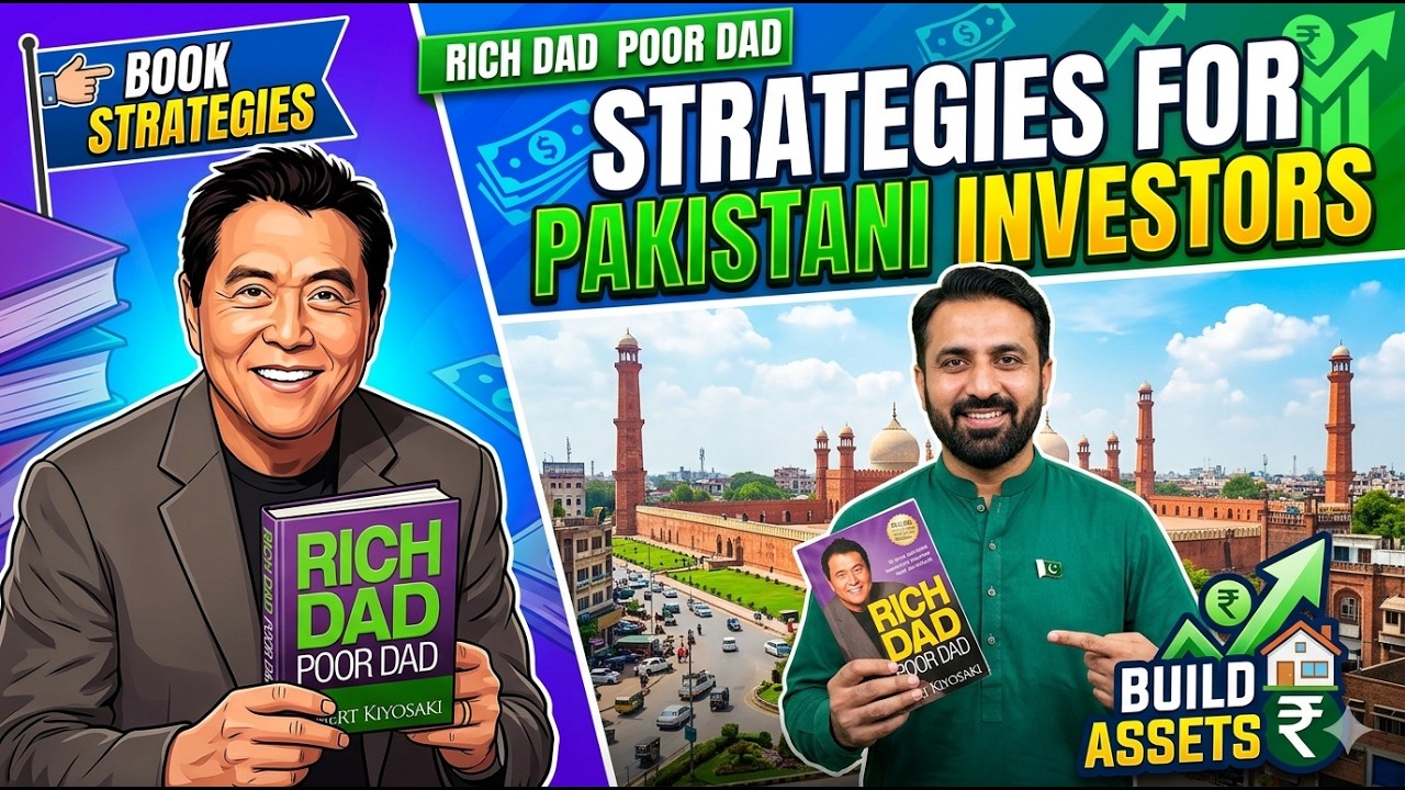 Strategies from Rich Dad Poor Dad for Pakistani Investors