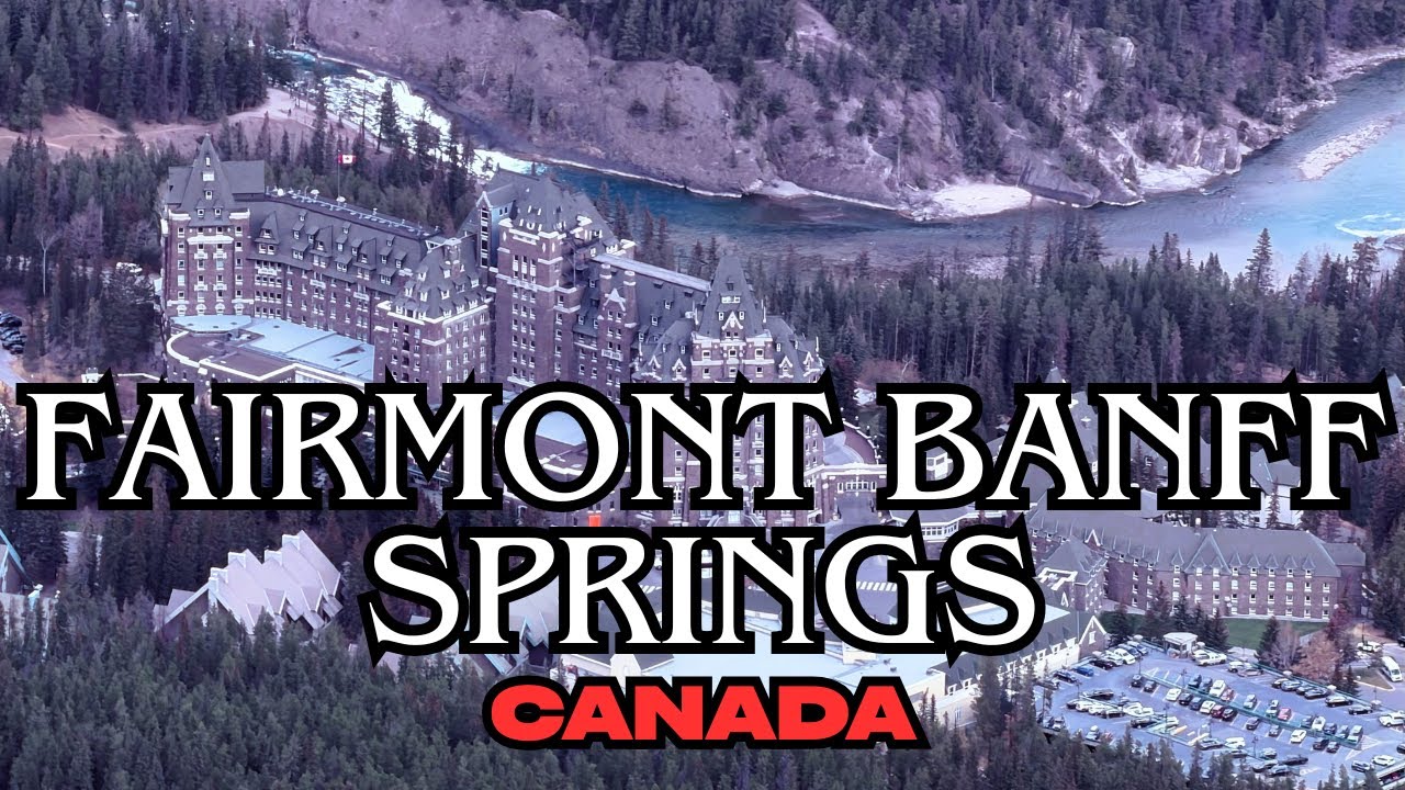 Inside Fairmont Banff Springs Hotel Alberta Canada Castle in the Rockies Shot on Insta360 GO Ultra