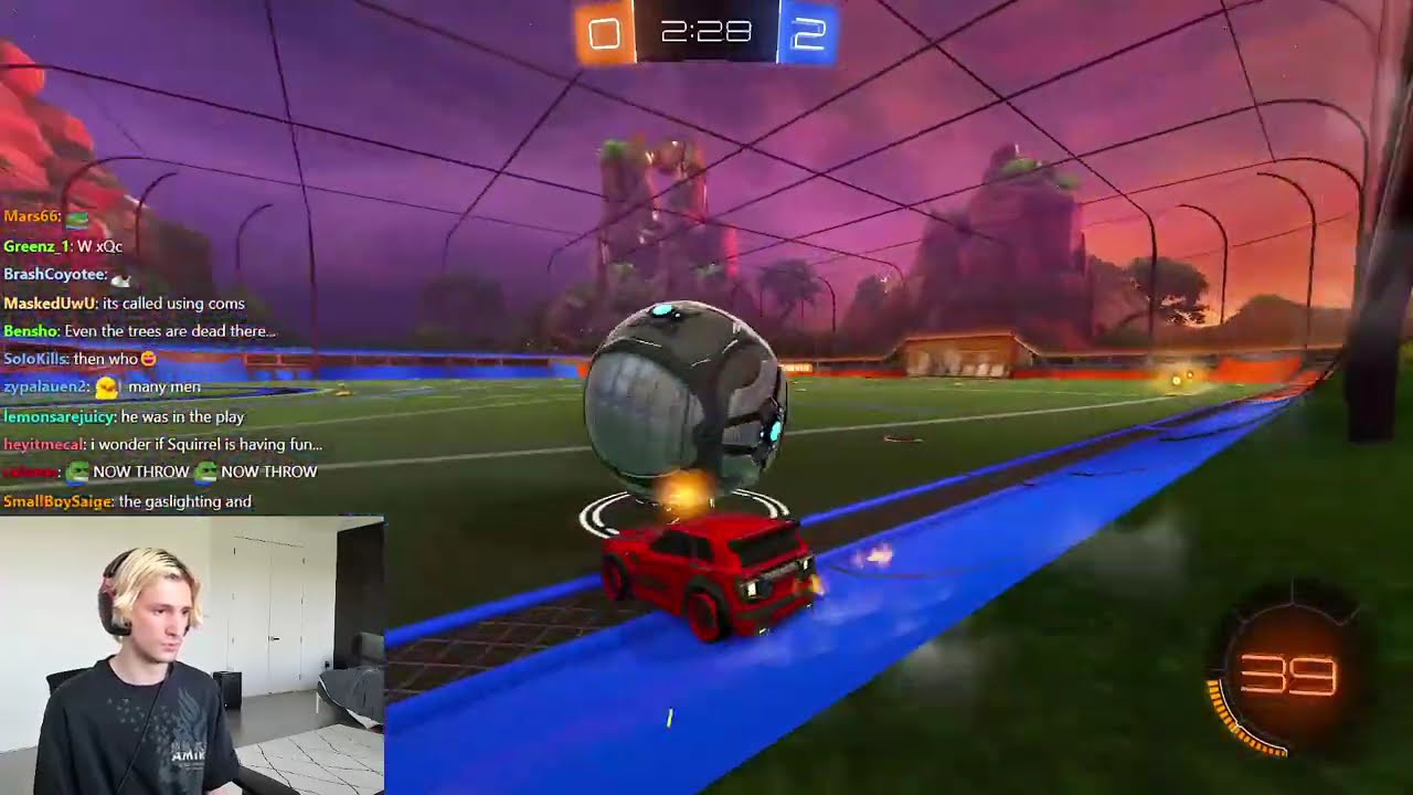 xQC Rocket League  w/Jesse #43