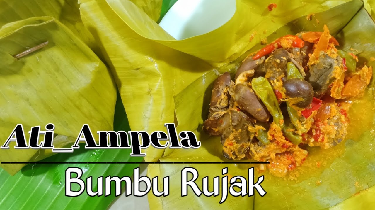 Ati Ampela Bumbu Rujak
