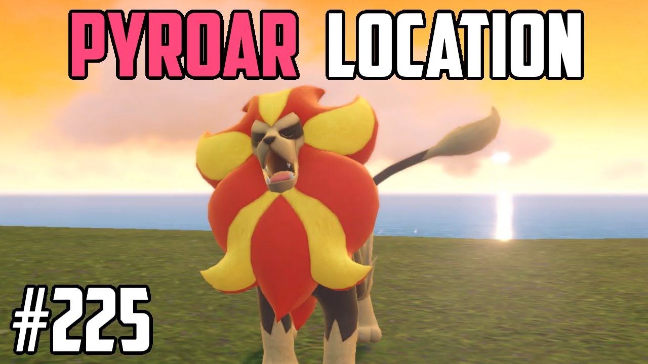 How to Catch Pyroar - Pok&eacute;mon Scarlet & Violet