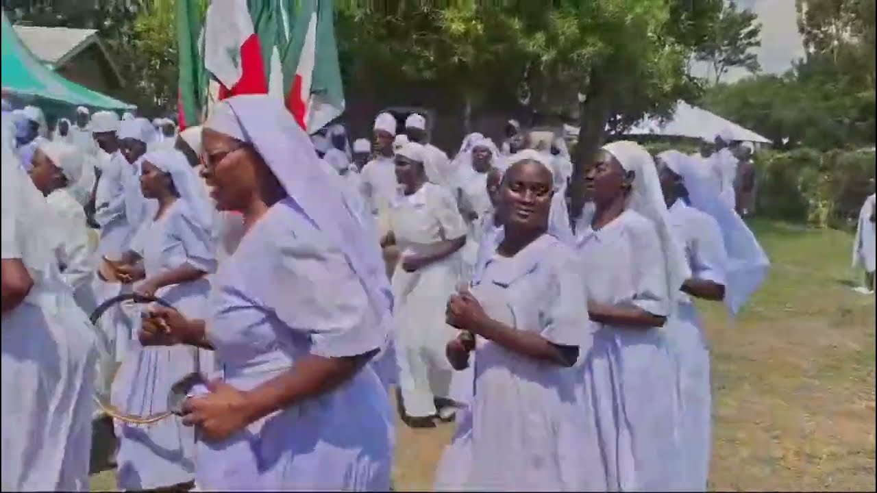 CONSECRATION  OF LOWER MILAMBO DIOCESE  ISRAEL CHURCH OF AFRICA KENDU BAY ORIANG' PART 1