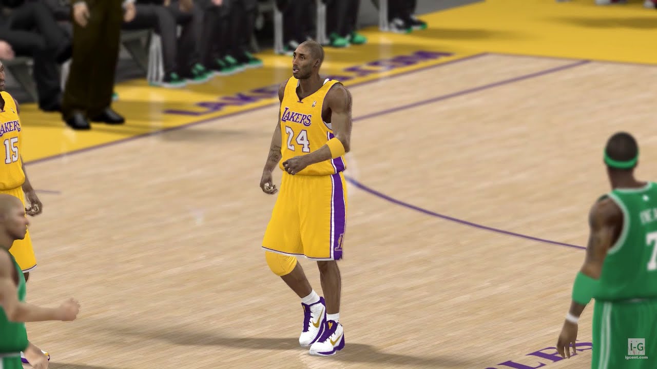 NBA 2K12 — «Лос-Анджелес Лейкерс» против «Бостон Селтикс» (1080p60fps)