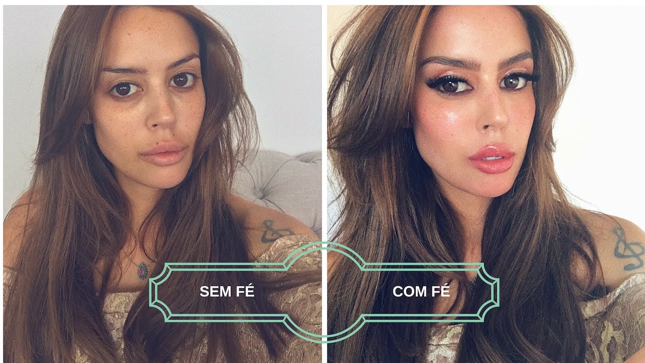 A make Mais fácil e simples que te transforma! + testando versão nacional da base da princesa