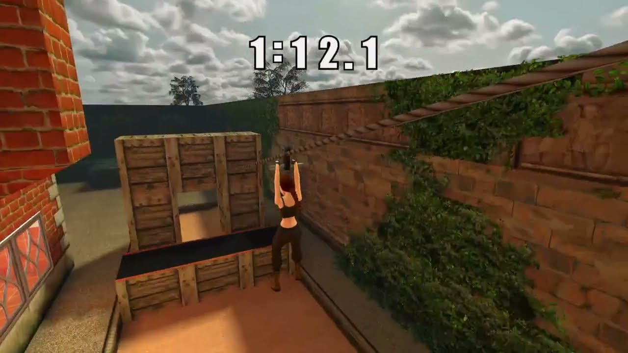 Tomb Raider 2 Remastered - Assault Course in under 1:20 (1:14.2) (Ready To Raid trophy/achievement)
