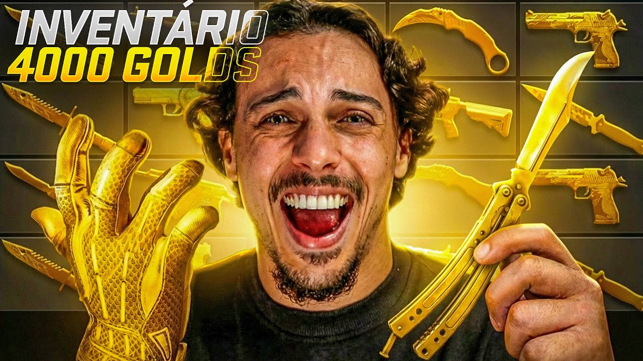 INVENTÁRIO COMPLETO PARA UM INSCRITO COM 4000 GOLDS NO STANDOFF 2!!