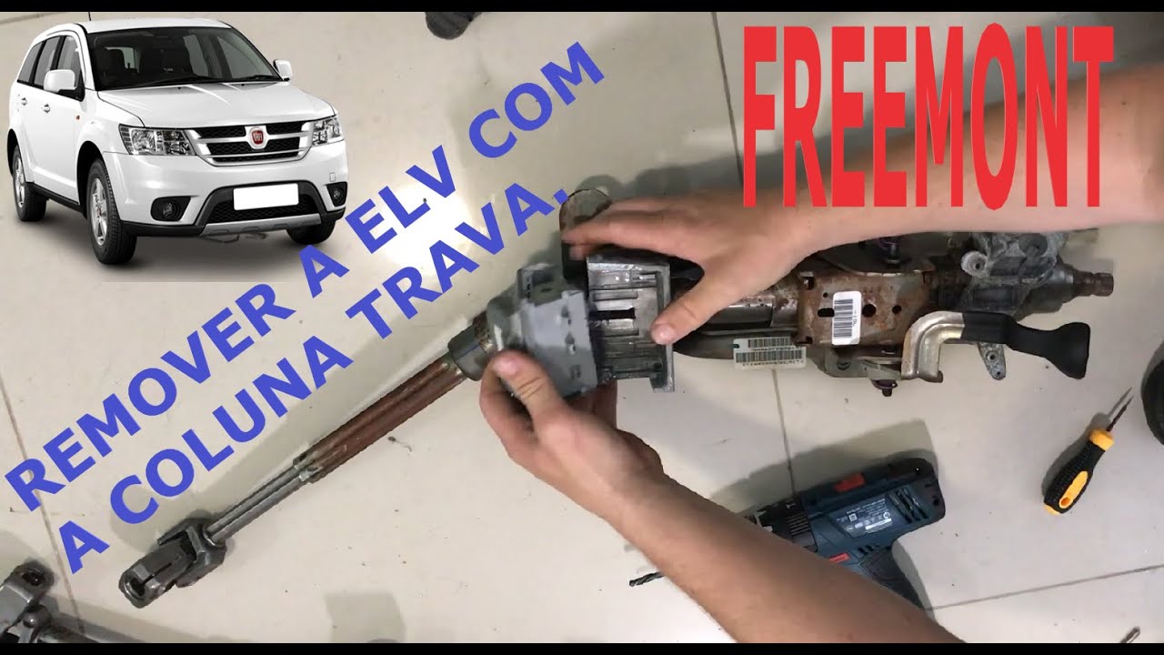Removendo ELV freemont travada na coluna