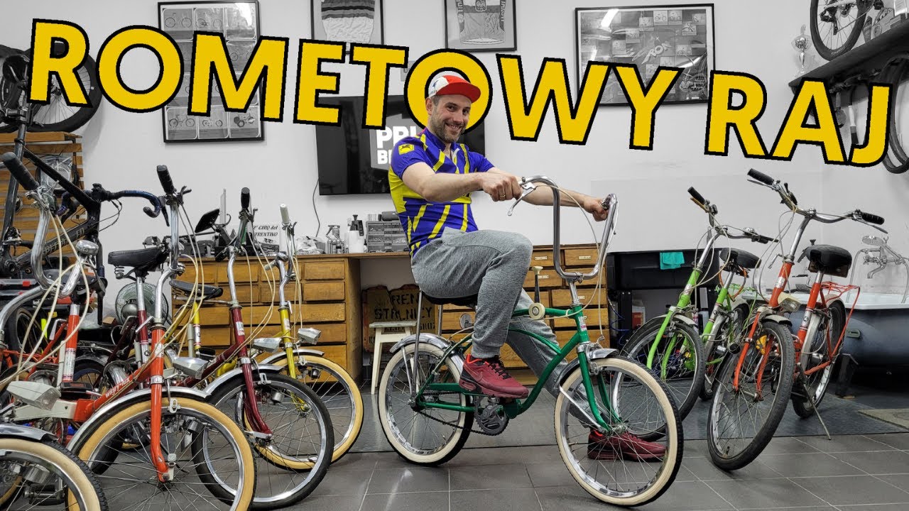 JEŹDZIŁEŚ KIEDYŚ ROMETEM? TA KOLEKCJA ROWERÓW ROBI WRAŻENIE | 100% KLASYKÓW Jarzyna Film