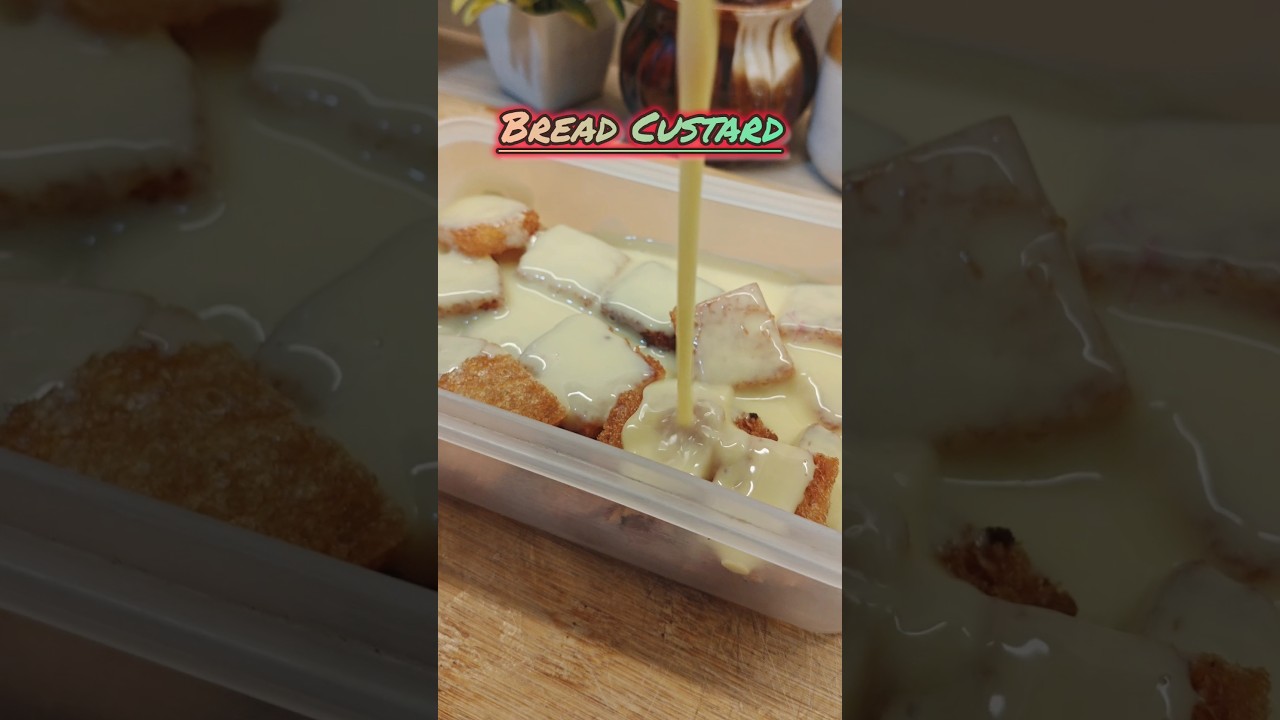 10 Mins Bread Custard Recipe 