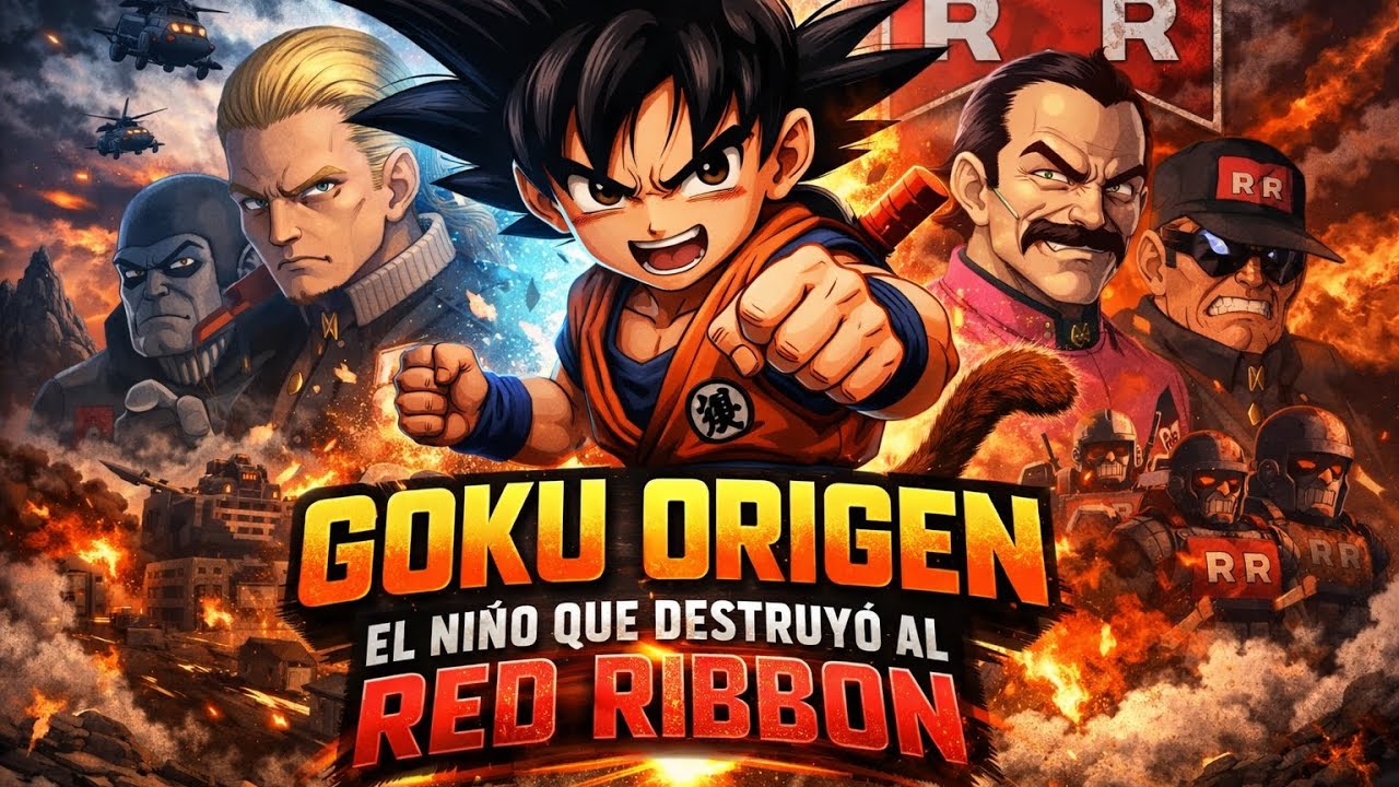 GOKU ORIGEN 🔥 El Niño Que Destruyó al Red Ribbon | Rap Trap Anime