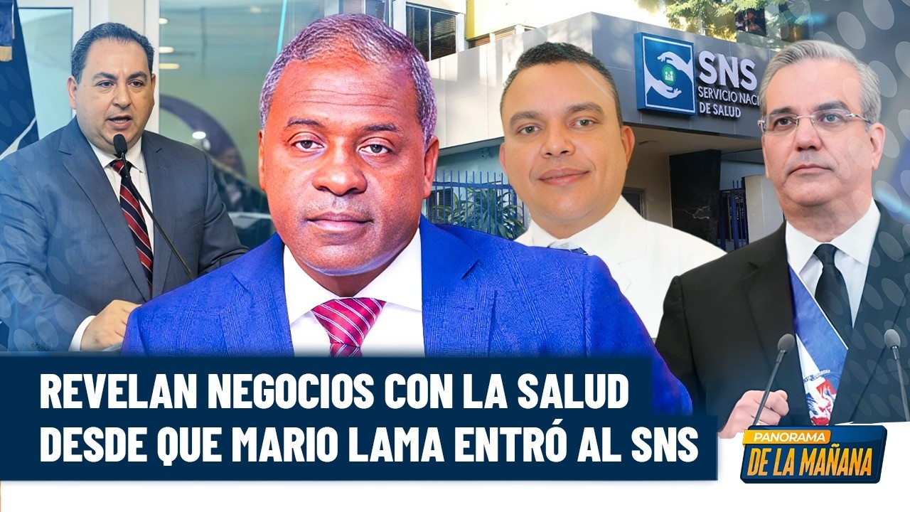 Médico revela negocios en el sector salud, arremete contra Landrón y dice NO respetan a Abinader
