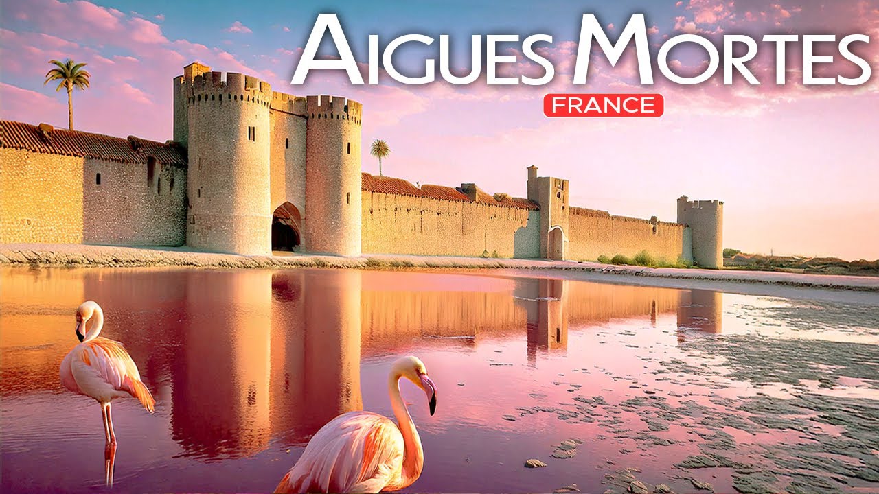 Эг-Морт🇫🇷🦩🏰: Деревня, Где Средневековые Стены Встречаются с Розовыми Озерами и Фламинго