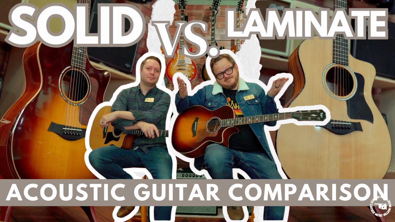 Are Solid Woods ALWAYS Better Than Laminate? | Acoustic Guitar Comparison